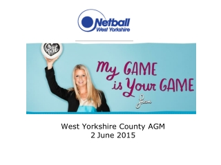 West Yorkshire County AGM 2 June 2015