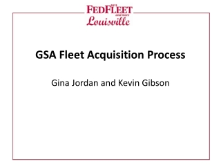 GSA  Fleet  Acquisition  Process