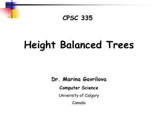 CPSC 335