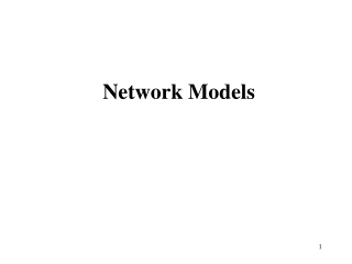 Network Models