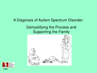 A Diagnosis of Autism Spectrum Disorder: