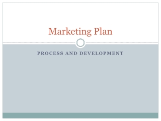 Marketing Plan