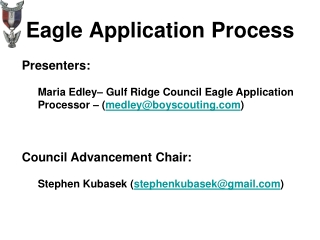 Eagle Application Process