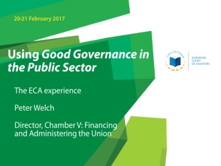 Using  Good Governance in the Public Sector