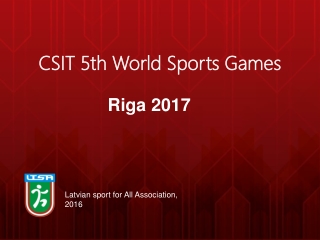 CSIT 5th  World Sports Games