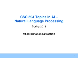 CSC 594 Topics in AI – Natural Language Processing