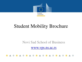 Student Mobility Brochure