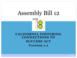 Assembly Bill 12