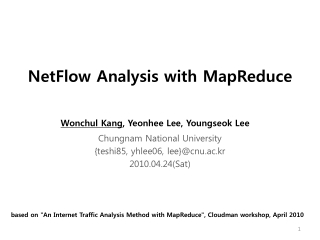 NetFlow Analysis with MapReduce