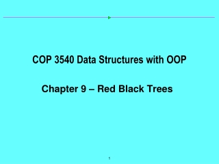 COP 3540 Data Structures with OOP