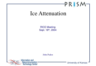 Ice Attenuation