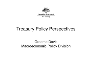 Treasury Policy Perspectives