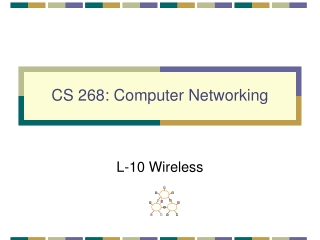 CS 268: Computer Networking