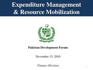 Expenditure Management  &amp; Resource Mobilization