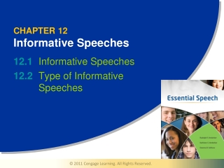 CHAPTER 12 Informative Speeches