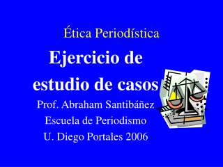 Ética Periodística