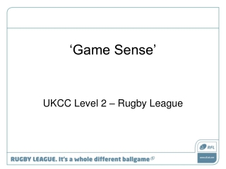 ‘Game Sense’