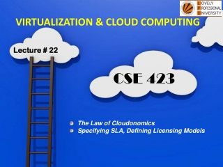 VIRTUALIZATION &amp; CLOUD COMPUTING