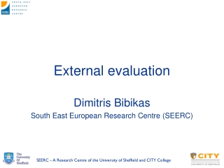 External evaluation