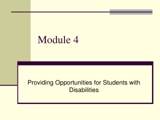 Module 4