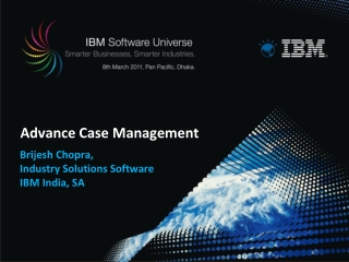 Advance Case Management