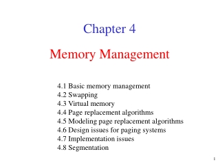 Memory Management