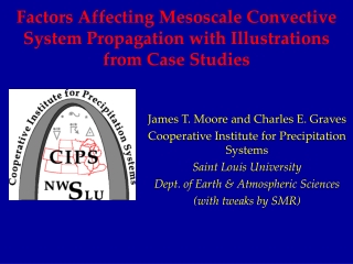 Factors Affecting Mesoscale Convective System Propagation with Illustrations from Case Studies