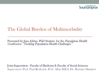 The Global Burden of Multimorbidity