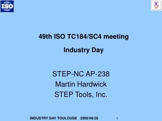 49th ISO TC184/SC4 meeting Industry Day