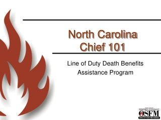 North Carolina  Chief 101