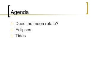 Agenda