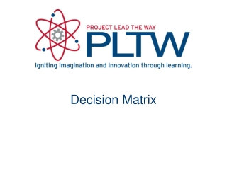 Decision  Matrix