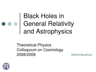 Black Holes in General Relativity and Astrophysics