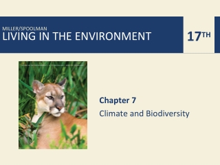 Chapter 7 Climate and Biodiversity