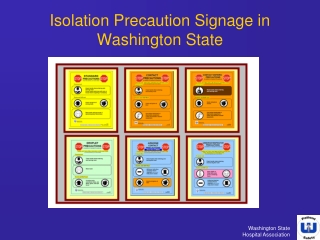 Isolation Precaution Signage in Washington State