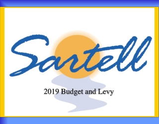 2019 Budget and Levy