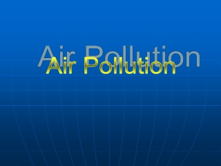 Air Pollution