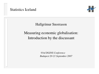 Statistics Iceland