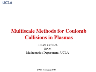 Multiscale Methods for Coulomb Collisions in Plasmas