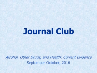 Journal Club