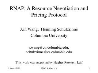 RNAP: A Resource Negotiation and Pricing Protocol