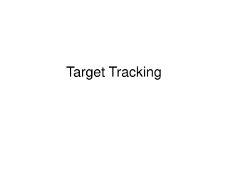 Target Tracking