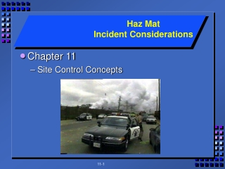 Chapter 11 Site Control Concepts