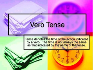 Verb Tense