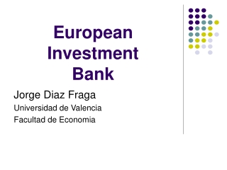 European Investment Bank