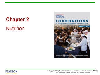 Chapter 2 Nutrition