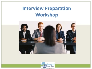 Interview Preparation Workshop