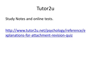 Tutor2u