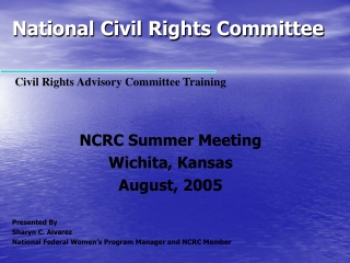 National Civil Rights Committee