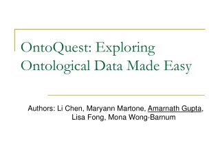 OntoQuest: Exploring Ontological Data Made Easy